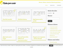 Tablet Screenshot of chistesparacontar.com